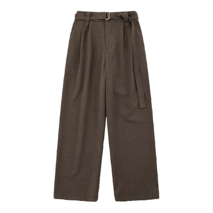 Loose Leisure All-match Draping Straight Trousers