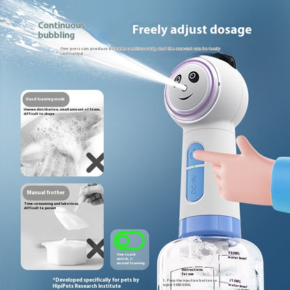 Pet Foaming Machine Cute Panda Bubble Machine