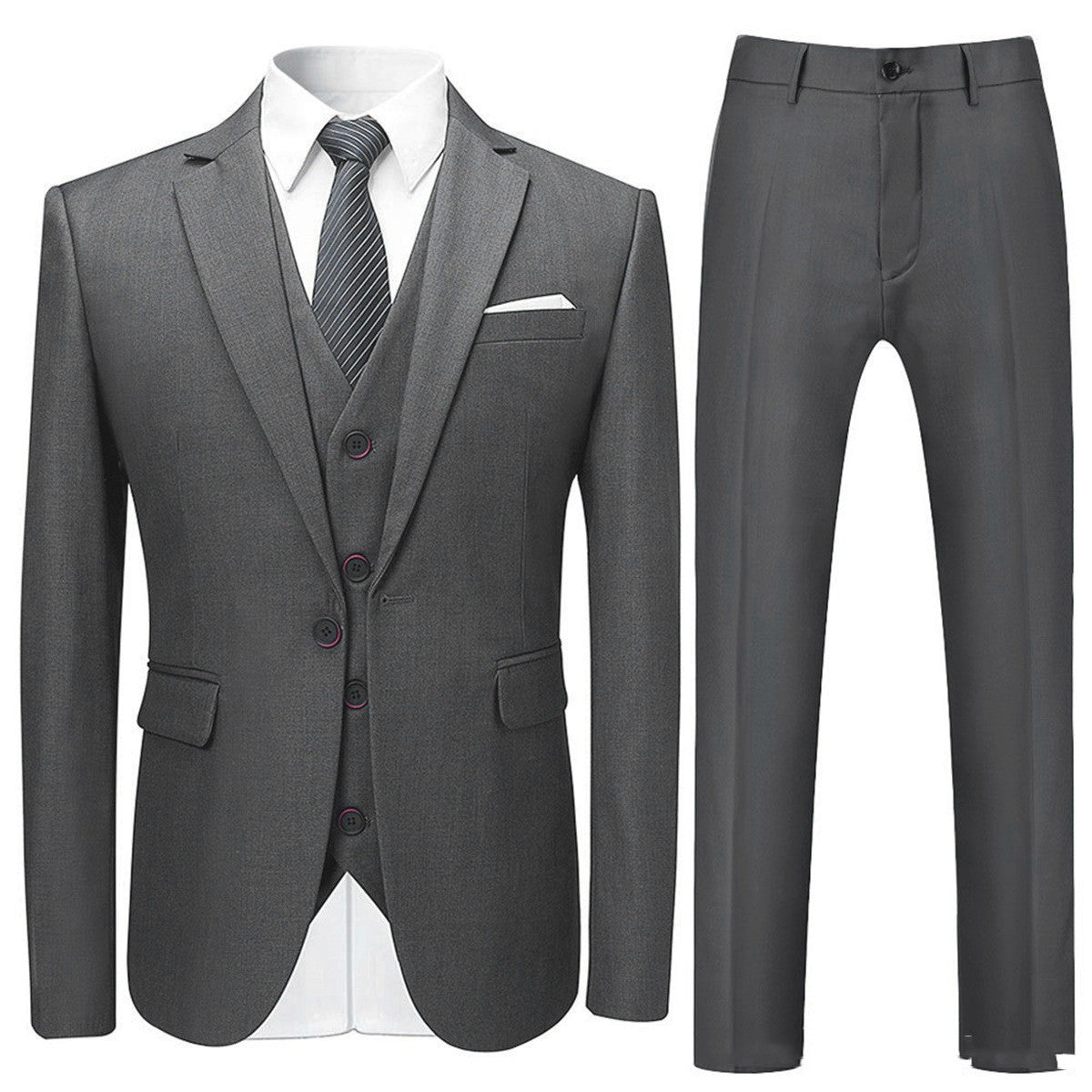 Men's three-piece suit, Fashion Slim Suit