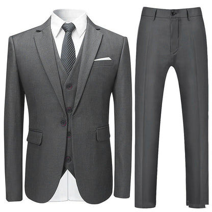 Men's three-piece suit, Fashion Slim Suit