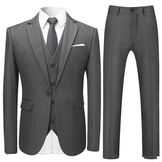 Men's three-piece suit, Fashion Slim Suit