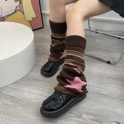 XINGX Maillard women's striped foot socks