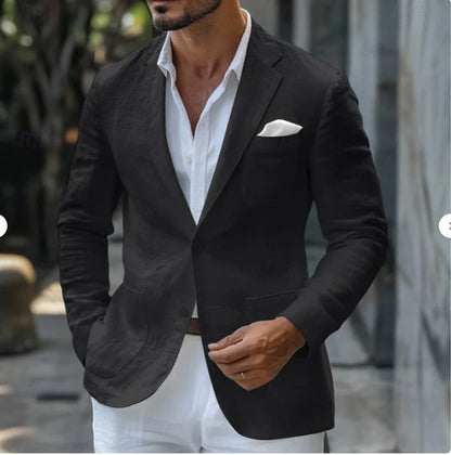 Business Casual Printing Fashionable Men's Jacket