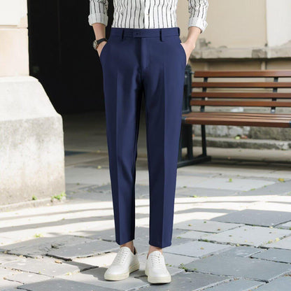 Men's Casual Korean Ankle Suit Pants