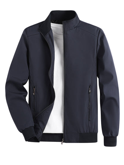 Executive Spring And Autumn Men's Casual Plus Size Jacket