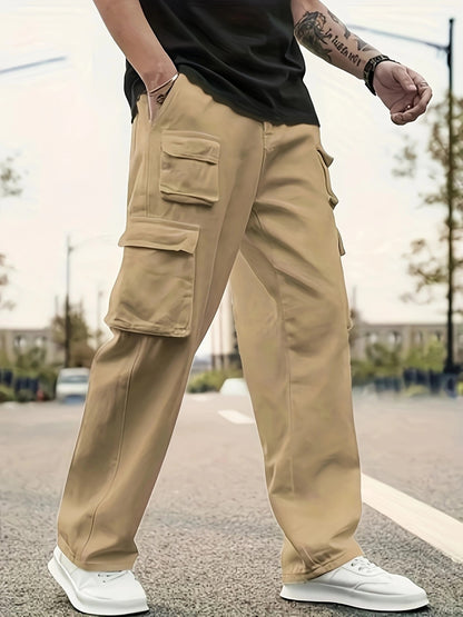 Overalls Casual Sports Pants Loose Men And Women Long