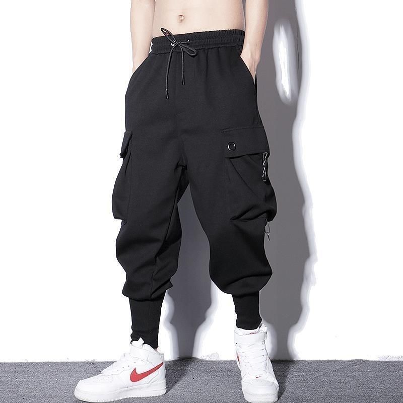 Harem Pants Men's Spring Loose Korean Style Plus Size