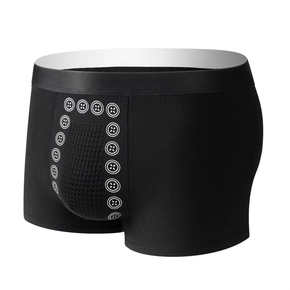 Breathable Bottom Skin-friendly Men's Massage Particles Underwear