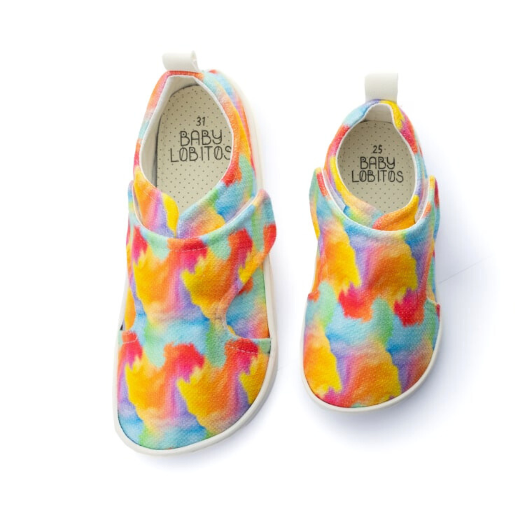 PAULITOS BAREFOOT ARCOIRIS BABY LOBITOS