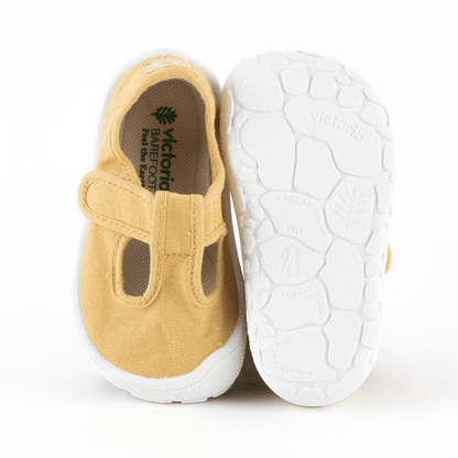 BOSCO BAREFOOT CANVAS VICTORIA SANDALS