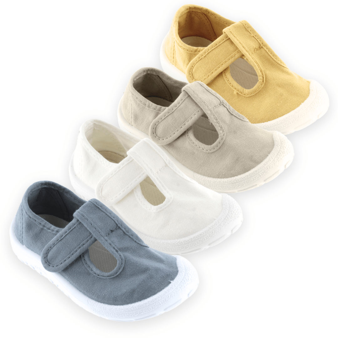 BOSCO BAREFOOT CANVAS VICTORIA SANDALS