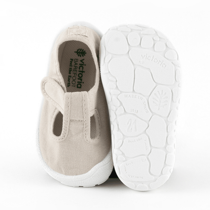 BOSCO BAREFOOT CANVAS VICTORIA SANDALS