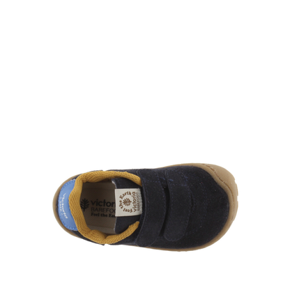 Bosco Barefoot Contrast Suede Sneakers - Victoria