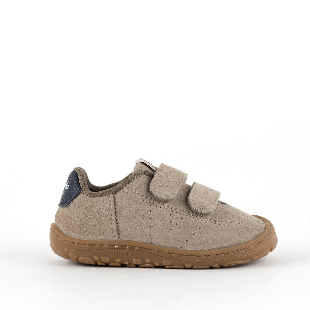 Bosco Barefoot Contrast Suede Sneakers - Victoria