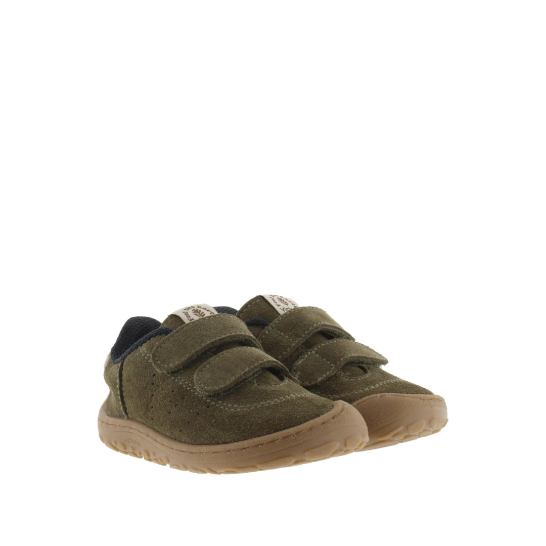 Bosco Barefoot Contrast Suede Sneakers - Victoria
