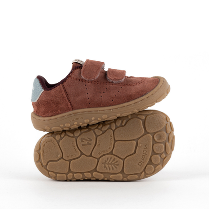 Bosco Barefoot Contrast Suede Sneakers - Victoria